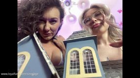 your New Vore Giantess Neighbors - Kaiia Eve And Sinn Sage Femdom Goddesses Eat you 1080