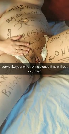 Faithful wife becomes cheating slut for creampies! - Cuckold captions - Milky Mari