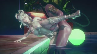 Sexy Queen Fucked by Diablo and Human (Uncensored)