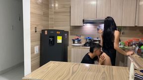 ❤❤ Leo fucks me in the kitchen ❤❤