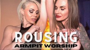 Rousing Armpit Worship - Helena Locke and Stella Sol Armpit Smelling Goddess Worship Double Domination Jerk Off Instruction Cock Tease Breath Play Orgasm Control Sensual Domination HDWMV