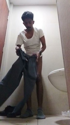 Headmaster Shithin Fag Eating Doggy Office