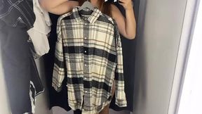 Transparent tit-bounce tease &mdash;  nipples exposed &mdash;  sultry ass&#x1F351;-shake seduction
