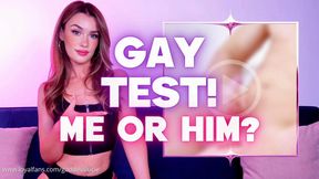 GAY TEST - ME OR HIM? - ENCOURAGED GAY & BISEXUAL JOI CHALLENGE
