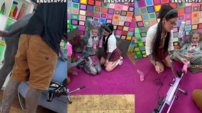 anal pornstars on set - 3 days production - behind the scenes with goth sluts