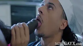 Interracial Gay Sex With My Sous Chef 8 Min