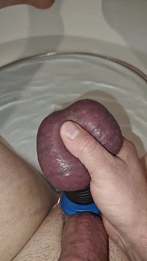 Stretched balls with silicone stretchers   Clip 1