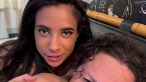 nikki montero and female livia lesbian action sucking pussy