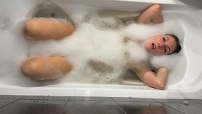 Foam Sneeze Naked POV