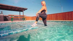 Brinley's Wet Workout