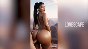 Mountain Meadow Latina Slut - Rough Doggy & Dripping Finish