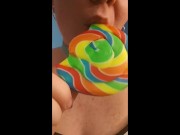 Let me lick your lolipop?