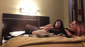 Hot Trans Woman Pegged