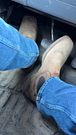 Stinky ariat boots
