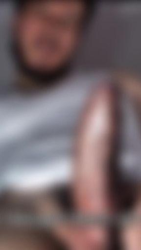 Expelling a large amount of thick CUM to calm the fever   Clip 2