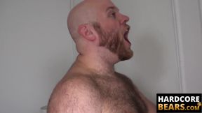 Fat bear Billy Warren plows skinny twink bitch Jef Heart vigorously