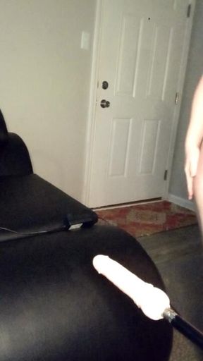 Heidi and Her fuck machine take one