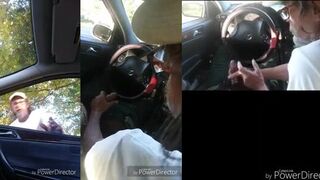 Jaws Daily nails a hot chick in public and gives his a mouthful