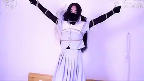 Seductive Chinese Doll Bound Tight for Hot BDSM Action Night