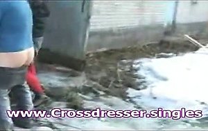 Crossdressing cock