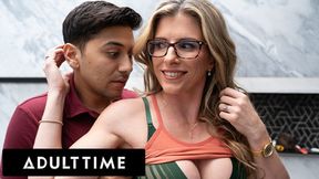 ADULT TIME - 'Let Me Fill His Shoes'    Max Fills Steps To Fuck Lonely Stepmom Cory Chase!
