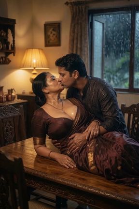 Hotty homemade milf hotwife with natural Indian tits in a curvy body