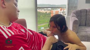 Shy stepsister pays for new phone with hardcore sex and cum in her big ass.