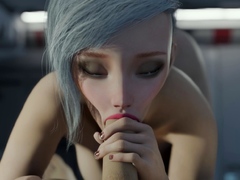 Nexus-3 Sexy busty blonde has best sex in a space station