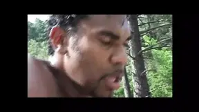 Asha Bliss takes a big cock deep in her throat and ass