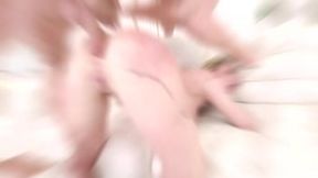 Manhandle Dee Williams rough 4on1 deep anal&#x1F44C;, DAP, swallow GIO1054