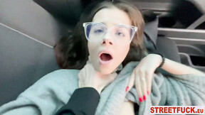 STREETFUCK Mia Mi Street Casting Fuck for Money