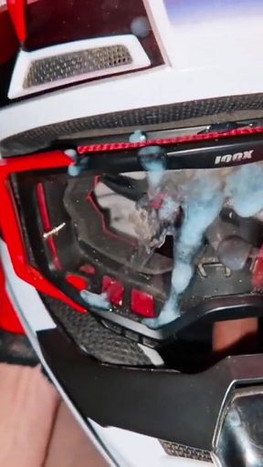 Naked Biker Wanks on His Mxhelmet