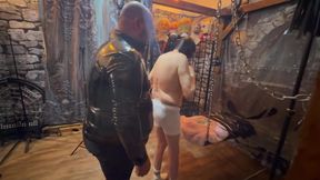 Part 1:- Lanista Bear Punishes His Slave Tawseman