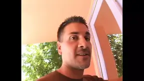 Harmony Takes Michael Stefano's Big Cock in Her Little American Ass!