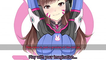 D.Va`s edging game ~ [D.Va Overwatch] ~ (Edging, Light Femdom, Submissive, Multiple endings) ~ Patreon exclusive(PREVIEW)