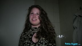 Public Agent - 18 year old fertile woman gets her first creampie