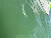 lil d klaps Valerie kay on a jetski