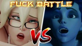 [pmv] Widowmaker Vs Mercy - Fuck Battle - Rondoudou Media