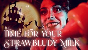 Time for Your Crimson Milk - Step-Mommy Feeds Little Vampire