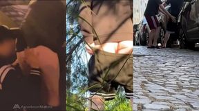 compilation #2 - amateur - depantsed by surprise - public embarrassment