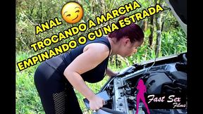 FODA COM O C&Uacute_ EMPINADO NA ESTRADA - RIKARDO FANTASMA - MARY REDQUEEN - ASS FUCKING ON THE ROAD