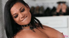 Mona Azar's Sultry Fit in a Passionate Store Encounter