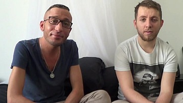innocent straight fuck barebakc a bottom with glasses