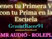 "Ay prim0~ " La Penetras a Escondidas en los Baños de la Escuela - ASMR Audio Roleplay