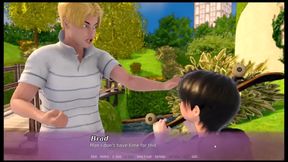 [Gameplay] The wants of summer [Hentai game PornPlay] Ep.XV after the wrestling fe...