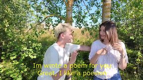 shy teen gets public anus stretched