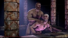 The Witcher Side Quest at the Bathhouse | DerekSFM