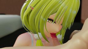 yukihana lamy hentai blowjob creampie vtuber hololive mmd 3d blonde hair