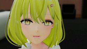 yukihana lamy hentai blowjob creampie vtuber hololive mmd 3d blonde hair