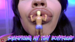 Sacrificing My Tiny Boyfriend! Ft Raquel Roper - 4K
